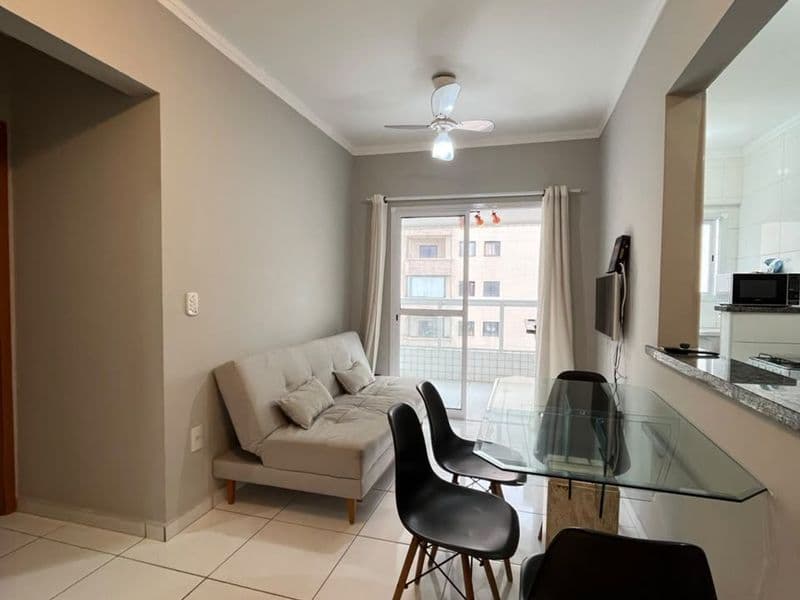 Apartamento Novo com Varanda Gourmet a 130m da Praia | Aviação